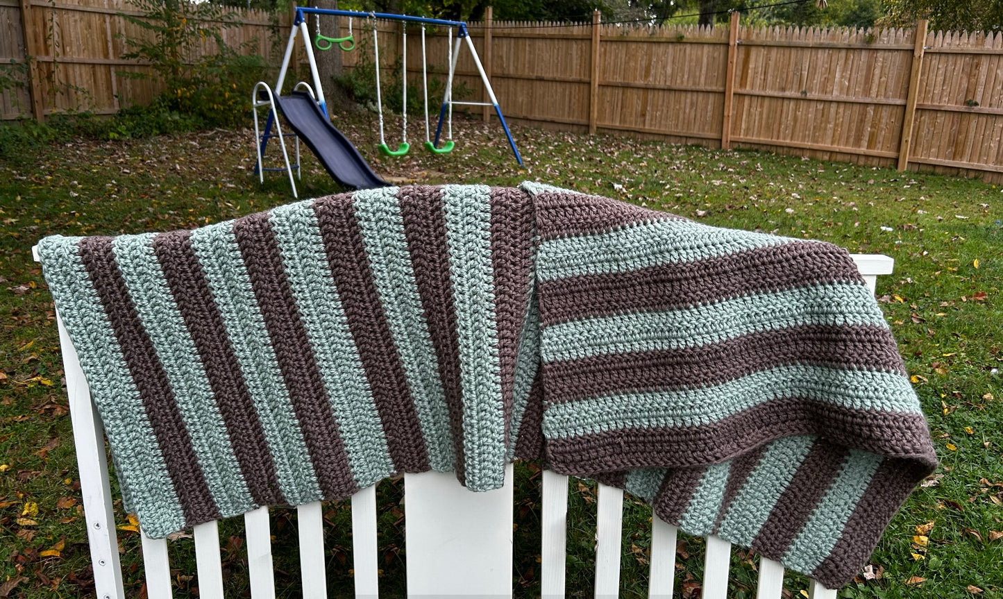 Handmade Custom Crochet Throw Blanket - Made to Order